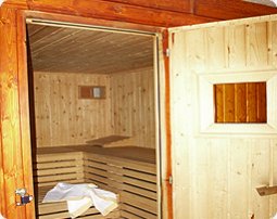 La sauna finlandese di Zumstein Hotel